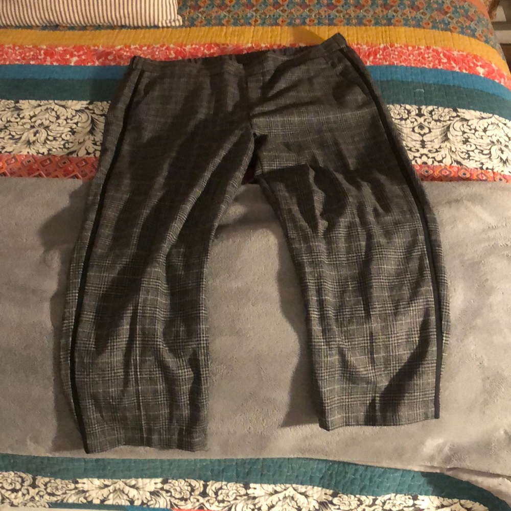 Pull on Charcoal Ankle Pants